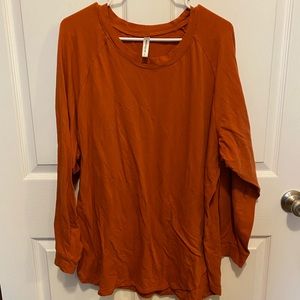 Burnt orange tunic